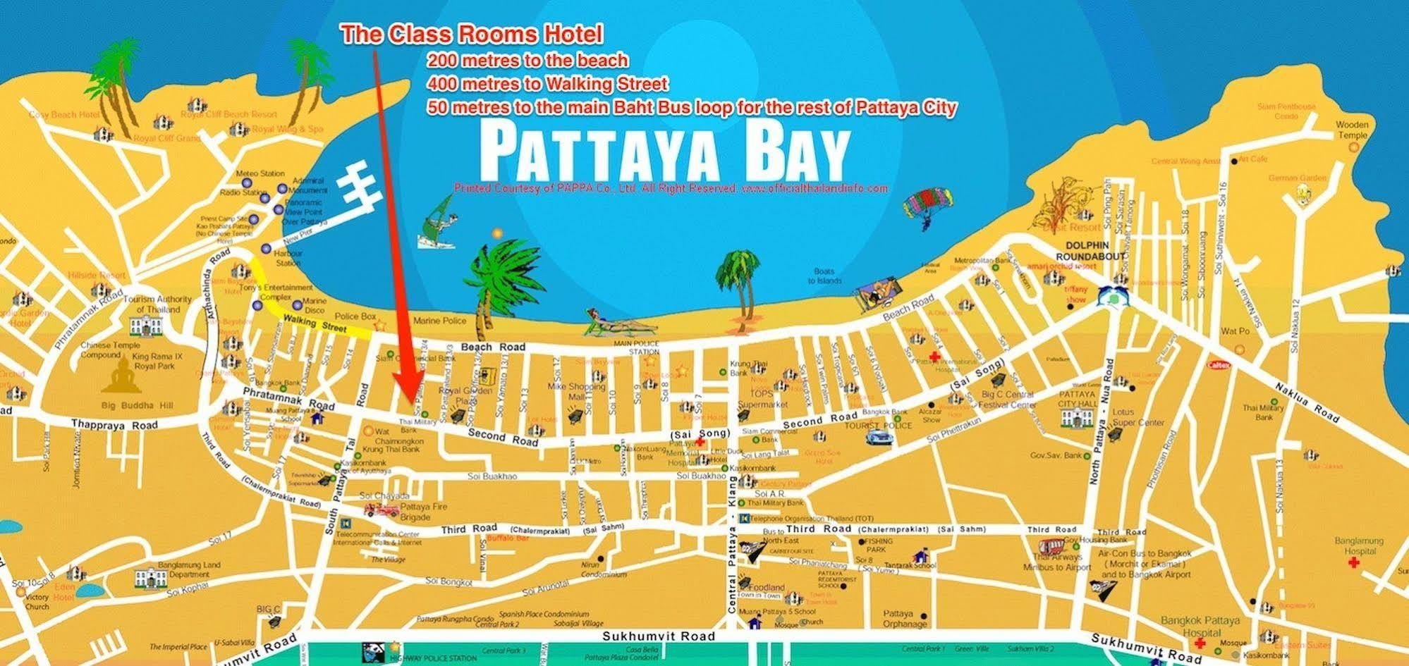 The Classroom Hotel Pattaya Eksteriør bilde